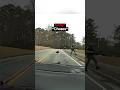 Officers Deal With Angry Road Turkey
