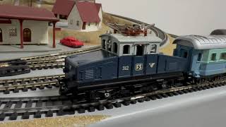 LIMA H0 locomotiva elettrica E69 FS su plastico originale LIMA 25/05/2024