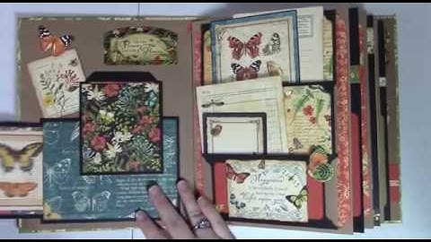 Pockety Pocket Mini Album - Page Construction Video