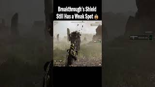 Breakthrough’s Shield Still Has a Weak Spot 🥸 #helldivers #helldivers2