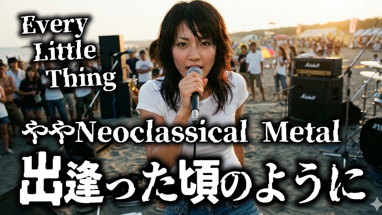 【Every Little Thing】「出逢った頃のように」をメタルカバーしたらカッコ良すぎた/AI METAL COVER/AIカバー