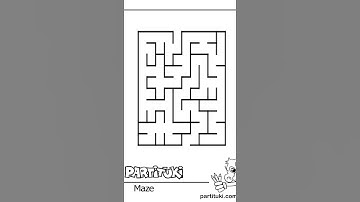 Brain Games for Kids.  Maze for Kids #shorts