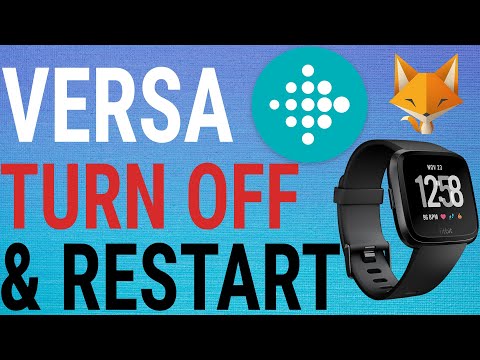 How Turn Off and Restart Fitbit Versa 2