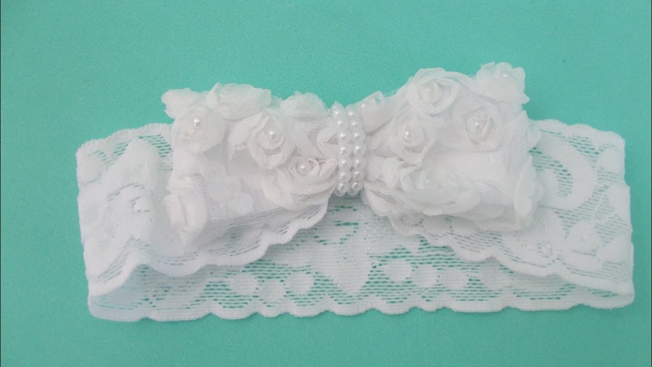 Decoração de Tiaras para bebe
