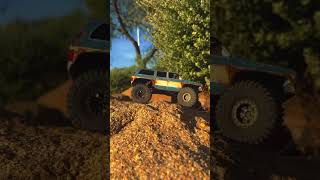 Suns out buns out. #scx24 #rccrawler #rccar #offroad #microcrawler #suburban #builtnotbought
