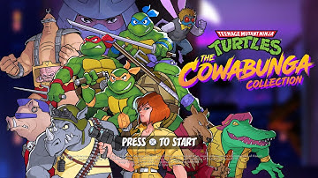 Teenage Mutant Ninja Turtles - The Cowabunga Collection PS5 All intro