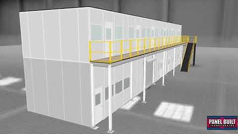July Project of the Month 2020 | 2-Story Modular Office with Access Catwalk