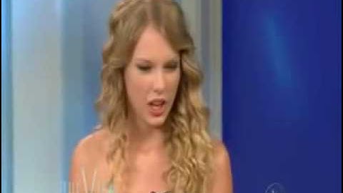 Taylor Swift Talking about Kanye West "The View" at VMA