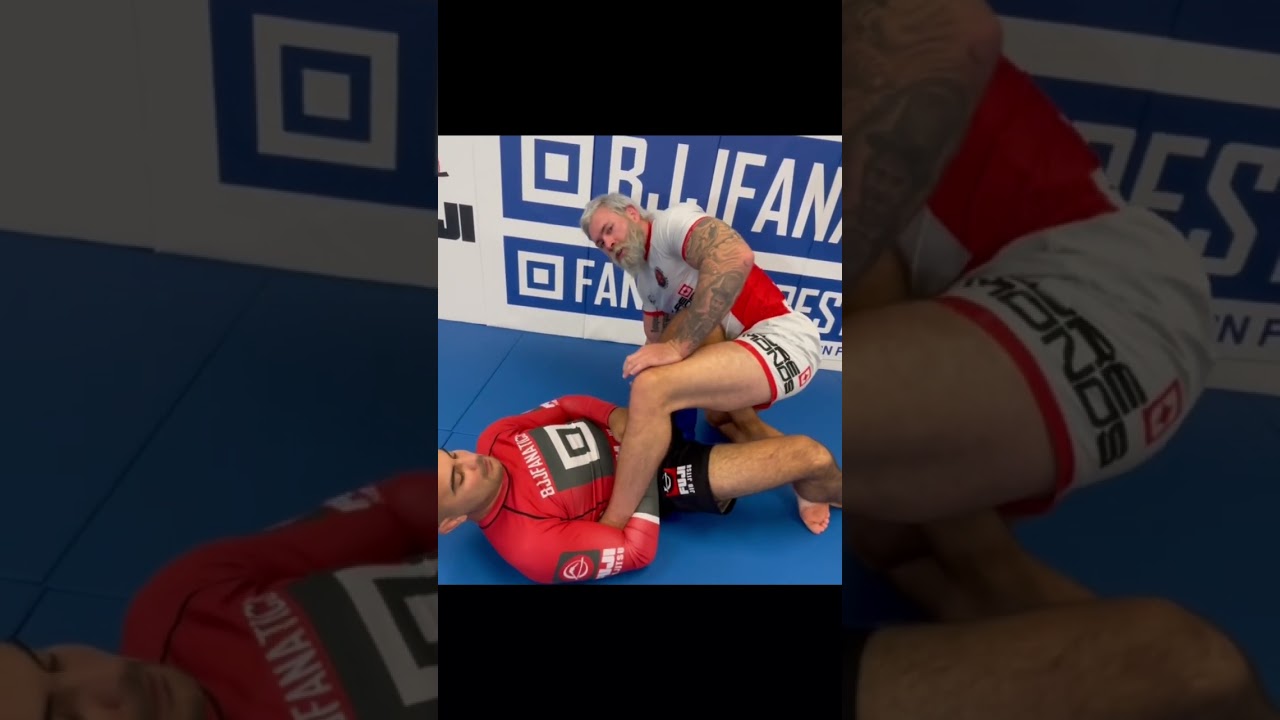 Выход из захвата Straight Foot Lock от Гордона Райана