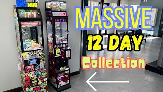 BIG TIME LAUNDROMAT COLLECTION💰Money From 3 MINI CLAW Machines! 🤑