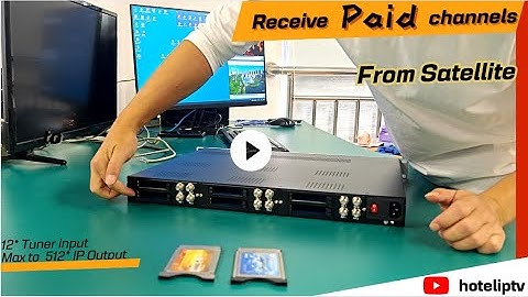 How to receive the paid channels from satellite? 12 in 1 Satellite Receiver with CAM