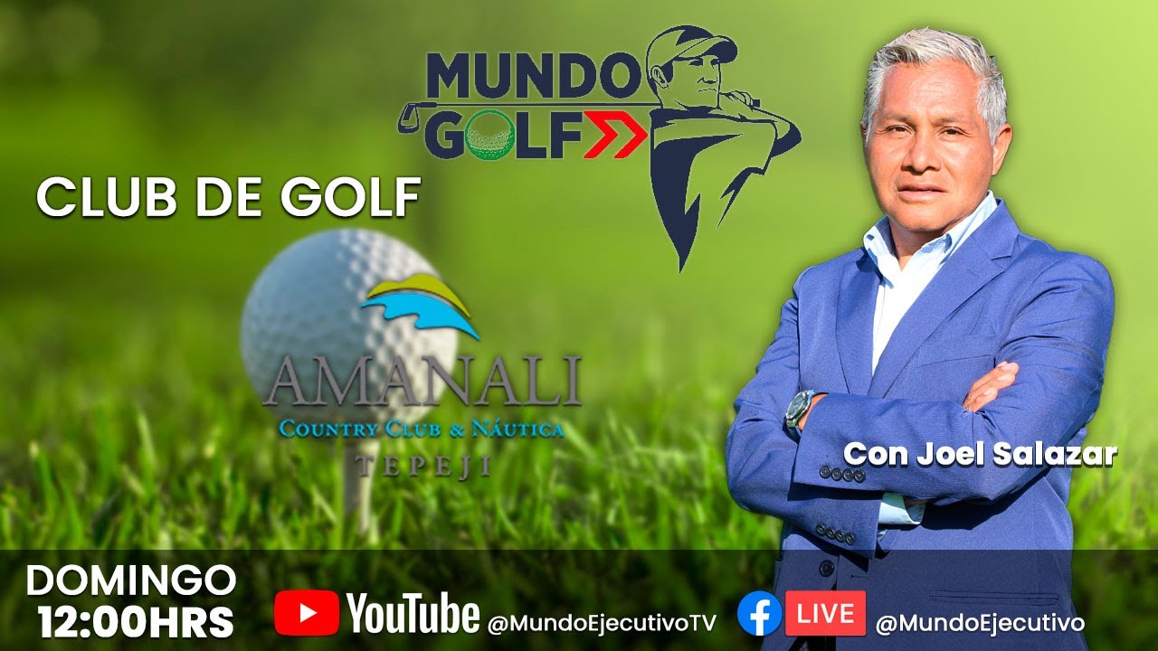 Campo de golf amanali #mundogolf - YouTube