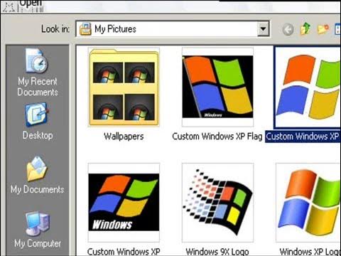 How To Make The Windows Xp logo in paint - YouTube