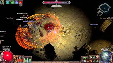 Path of Exile : HC Spectral Throw-Double Strike Duelist mapping