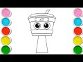 Cappuccino Assassino Drawing, Painting & Coloring For Kids and Toddlers_ Child Art