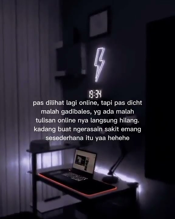 story wa 30 detik sad || chat nggk di bales