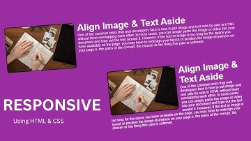 How to Align Image and Text Side by Side in HTML & CSS|Wrap Text Around Image HTML CSS#cssanimation