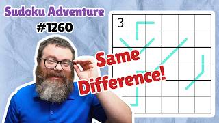 Sudoku Adventure #1260 - "Mind the gap" by Palfly Kampling