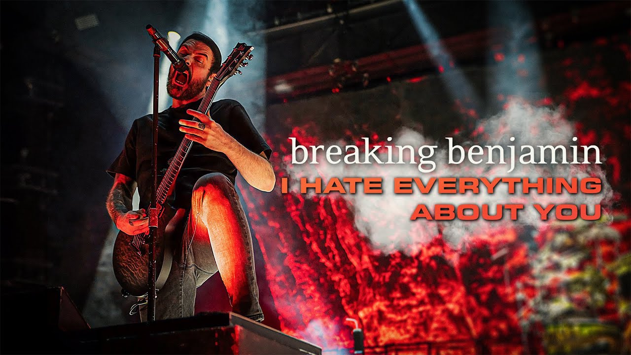 BREAKING BENJAMIN - I Hate Everything About You (Three Days Grace Cover, 2024) (Unofficial)