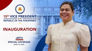 FULL COVERAGE: Sara Duterte Inauguration as 15th Vice President of the Philippines | June 19, 2022
