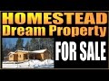 HOMESTEAD DREAM PROPERTY FOR SALE. Gardens, Chicken Coop, Acreage.