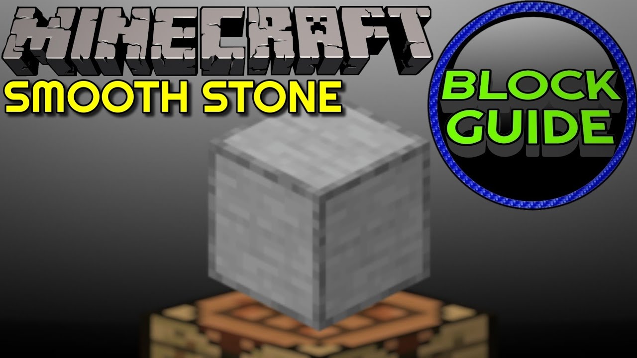 Smooth Stone - Minecraft Block Guide - YouTube