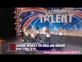 Jasmine meakin  the mega jam dancers  australias got talent 2012