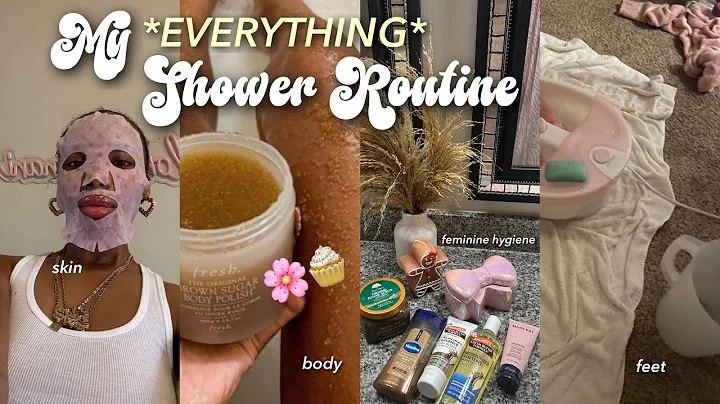 MY WINTER SELF CARE + FEMININE HYGIENE SHOWER ROUTINE + HOW I SMELL GOOD + BODY CARE + GLOWY SKIN 🌸🧁