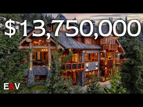 Video: Snow Country Retreat Cu vedere spre Valea Whistler din Canada: Casa Hadaway