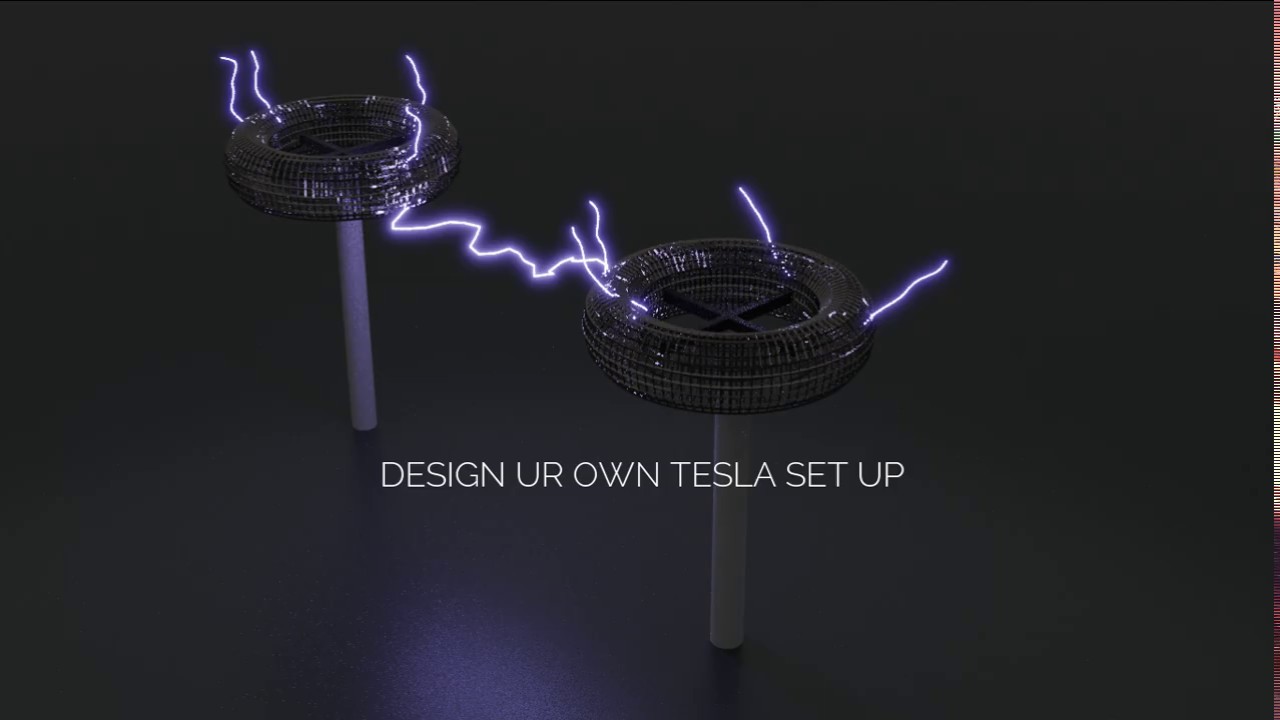 Tesla coil animation in 2 minutes - Blender  - YouTube