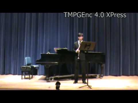 William O'Smith 5 Pieces for clarinet alone