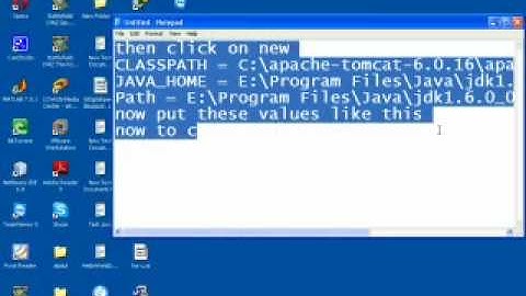 setting the class path of apache tomcat