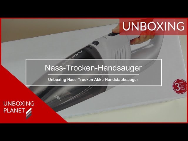 Nass-Trocken Akku-Handstaubsauger Silvercrest - Unboxing Planet - YouTube