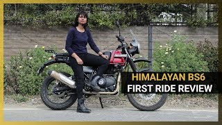 BS6 Royal Enfield Himalayan First Ride Review