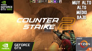 Counter Strike 2 | GTX 1660 | Ryzen 5 5500 |