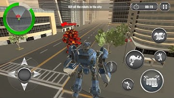 Wild Animal Robot Multi Robot - Android Gameplay