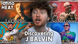 DISCOVERING J BALVIN! (La Canción, Mi Gente, X, No Me Conoce | Reaction)