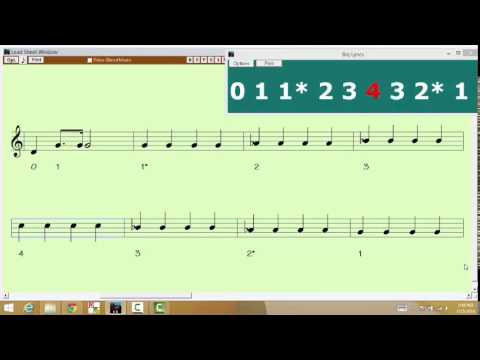 1 2 Finger Pattern 4 Quarter Notes