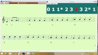1 2 Finger Pattern 4 Quarter Notes