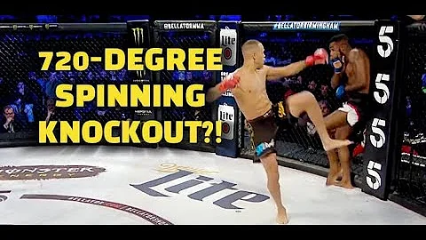 Raymond Daniels explains blistering spinning KO (Bellator Birmingham)