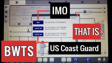 Alfa Laval IMO and USCG modes explanation.