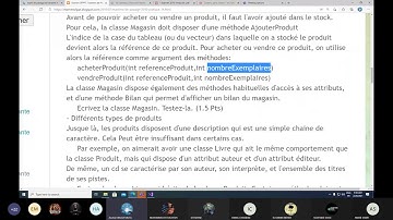 Correction Passage TDI 2010 V4 POO C# / gestion petit commerce
