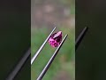 ✨️💎 Natural Rhodolite Garnet Gemstone ❤️ #gemcutting #gemstones #jewlry
