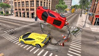 Chained Cars 2021 - Offline Impossible Stunt Games screenshot 1