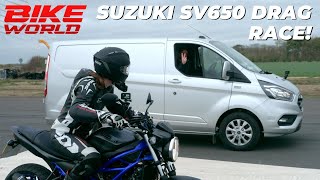 Suzuki SV650 Drag Races | Challenge SV!