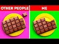 OTHER PEOPLE VS ME || 22 RELATABLE SITUATIONS ANYONE WILL RECOGNIZE