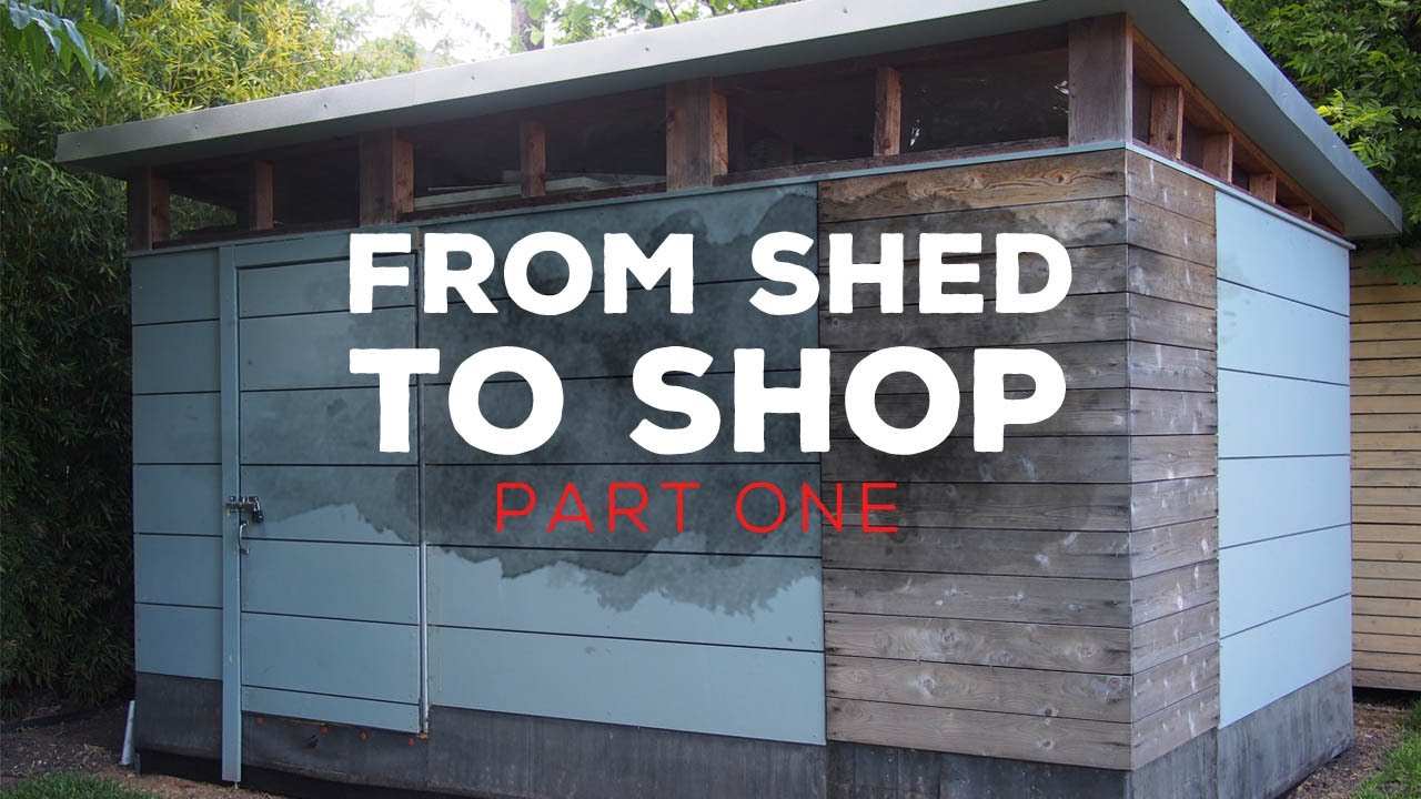 DIY Concrete block foundation | Shed to Shop Part 1 - YouTube