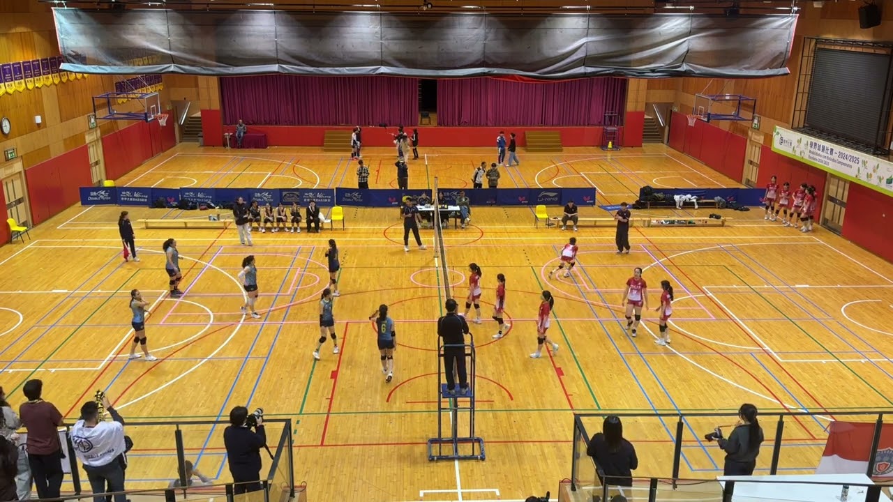 葡文學校vs聖若瑟五校 (2024/25學年澳門學界女A排球賽季軍戰) 全場