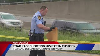 Road rage shooting suspect in custody