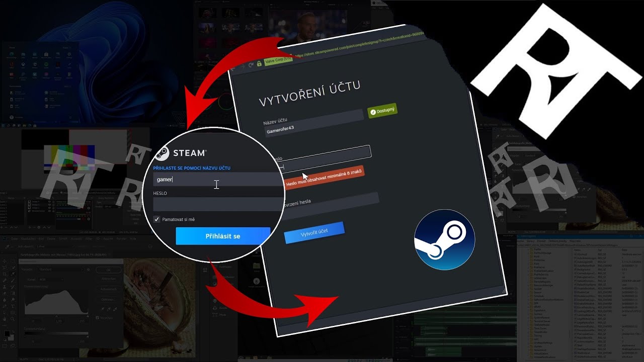 Jak si vytvořit účet na Steamu?